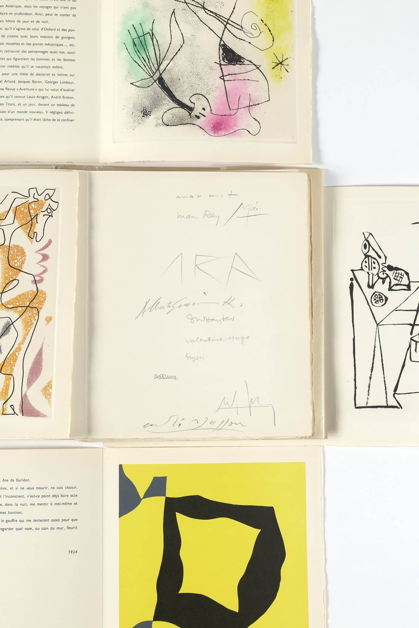 René CREVEL. Feuilles éparses. Paris, Louis Broder, 1965.