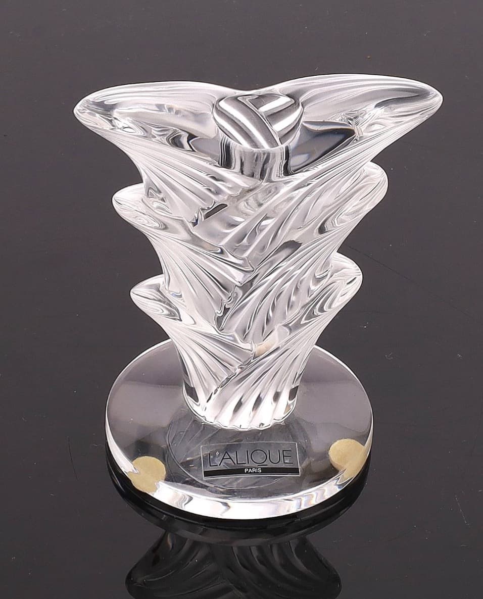 Bougeoir en cristal