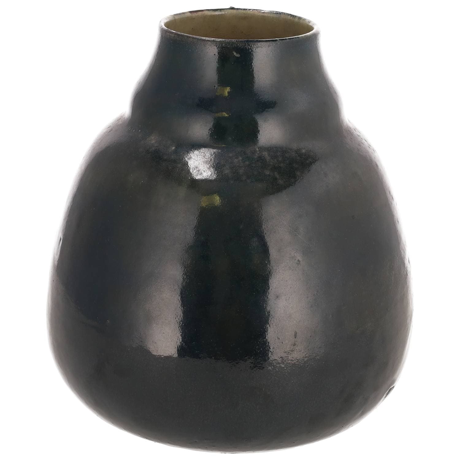 Vase boule à col resserré