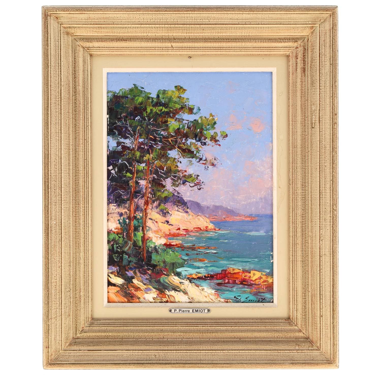 Vue du Cap Brun à Toulon