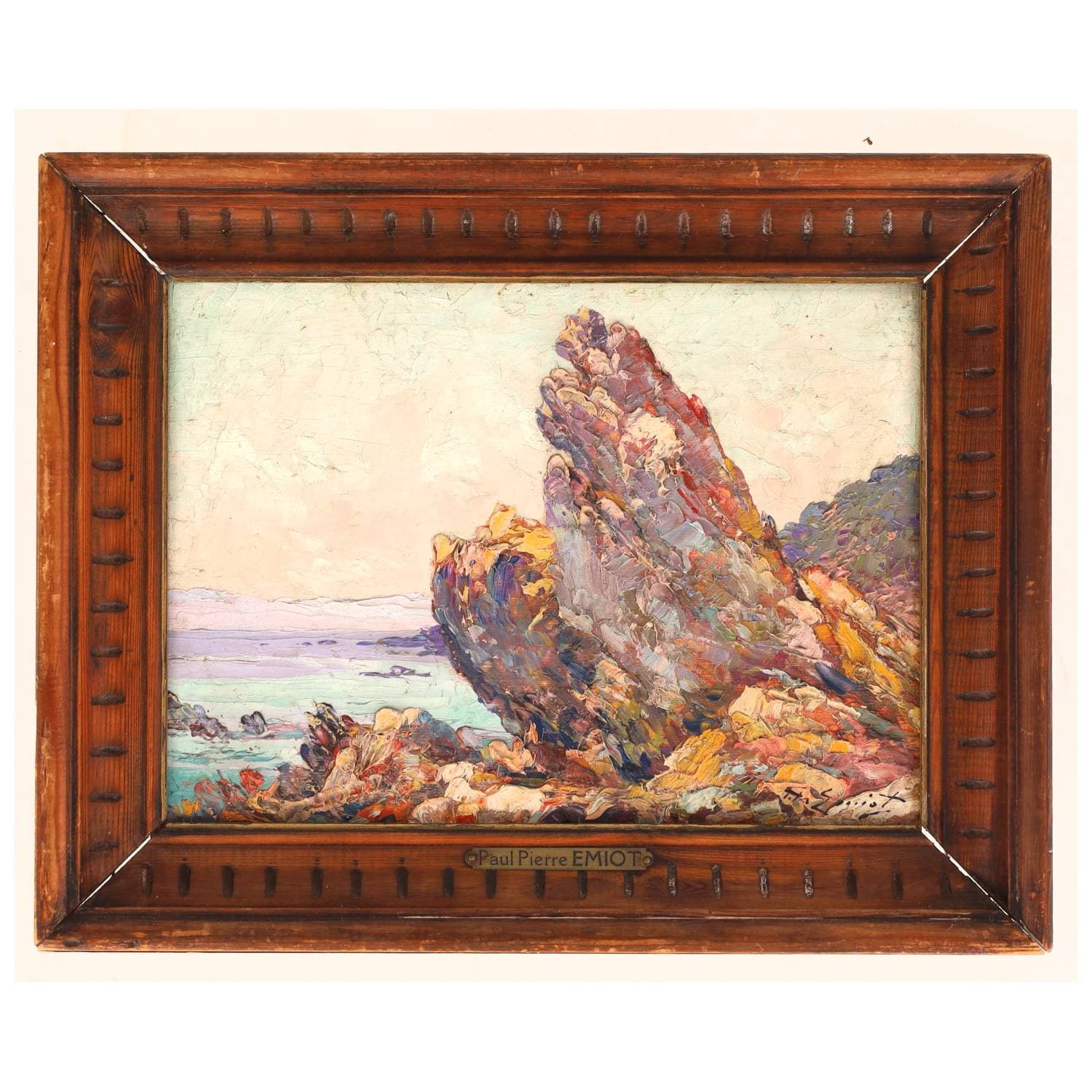 Rochers en plein soleil Sainte-Maxime (Var)