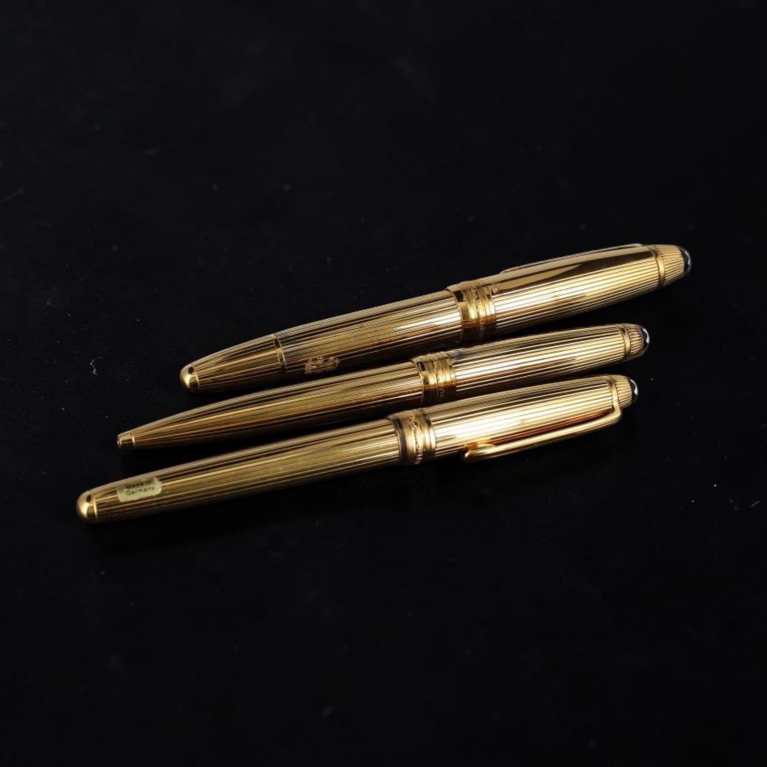 MONTBLANC Meisterstück Solitaire LeGrand, ensemble de trois instruments