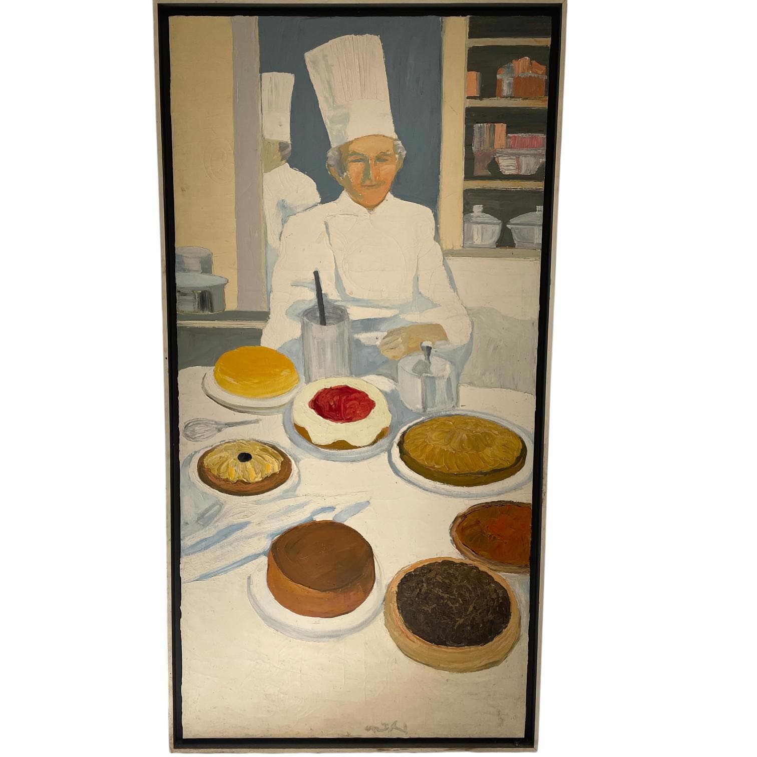 Le portrait du chef pâtissier Gaston Lenôtre (1981)