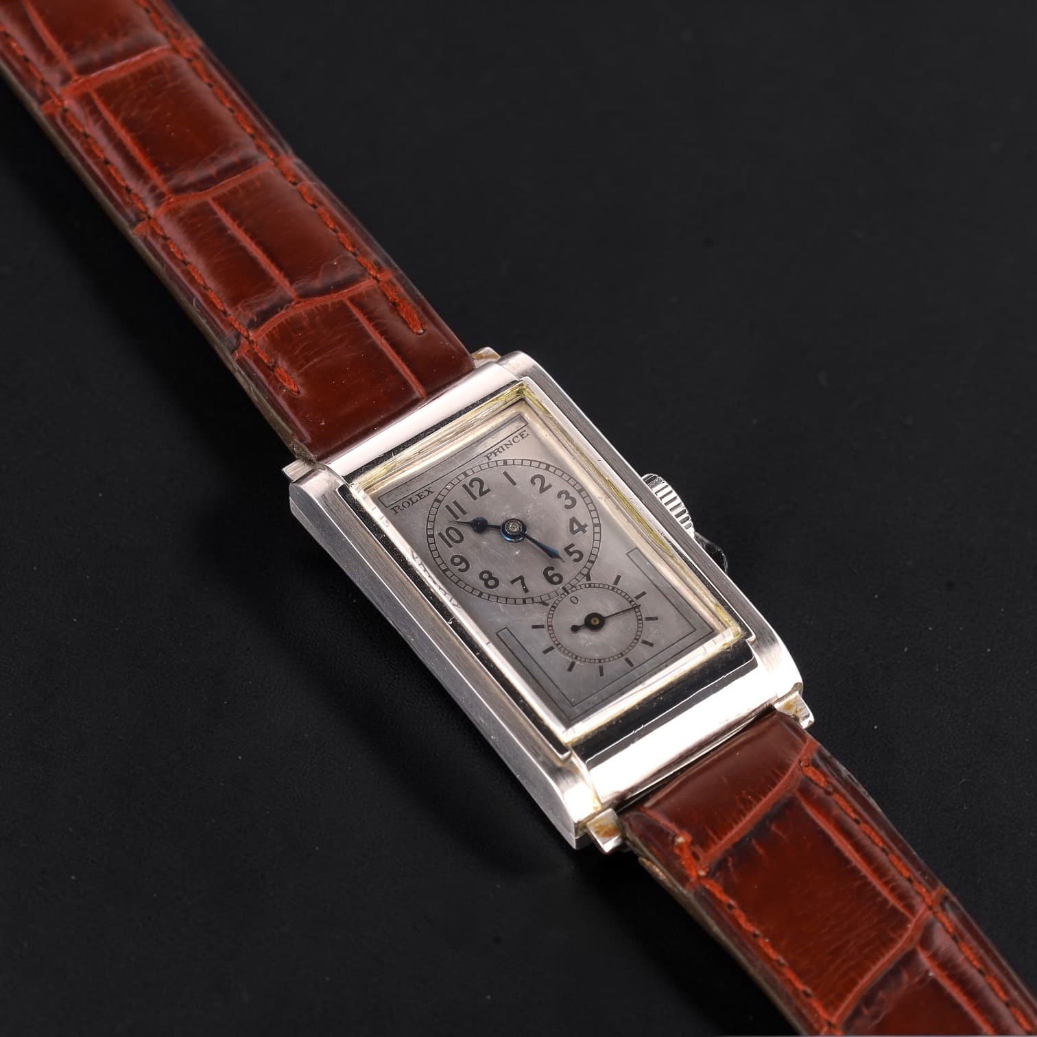 Montre bracelet de forme en acier Rolex Prince