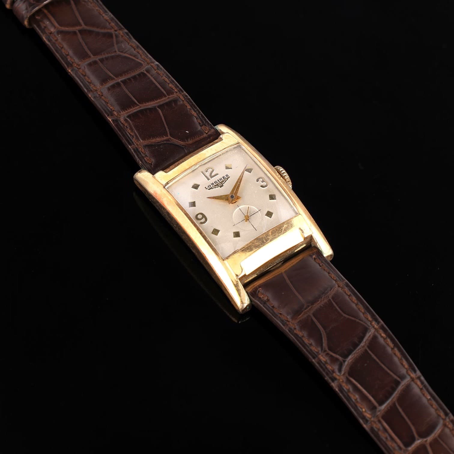 Montre bracelet de forme en or Gold Filled 10k