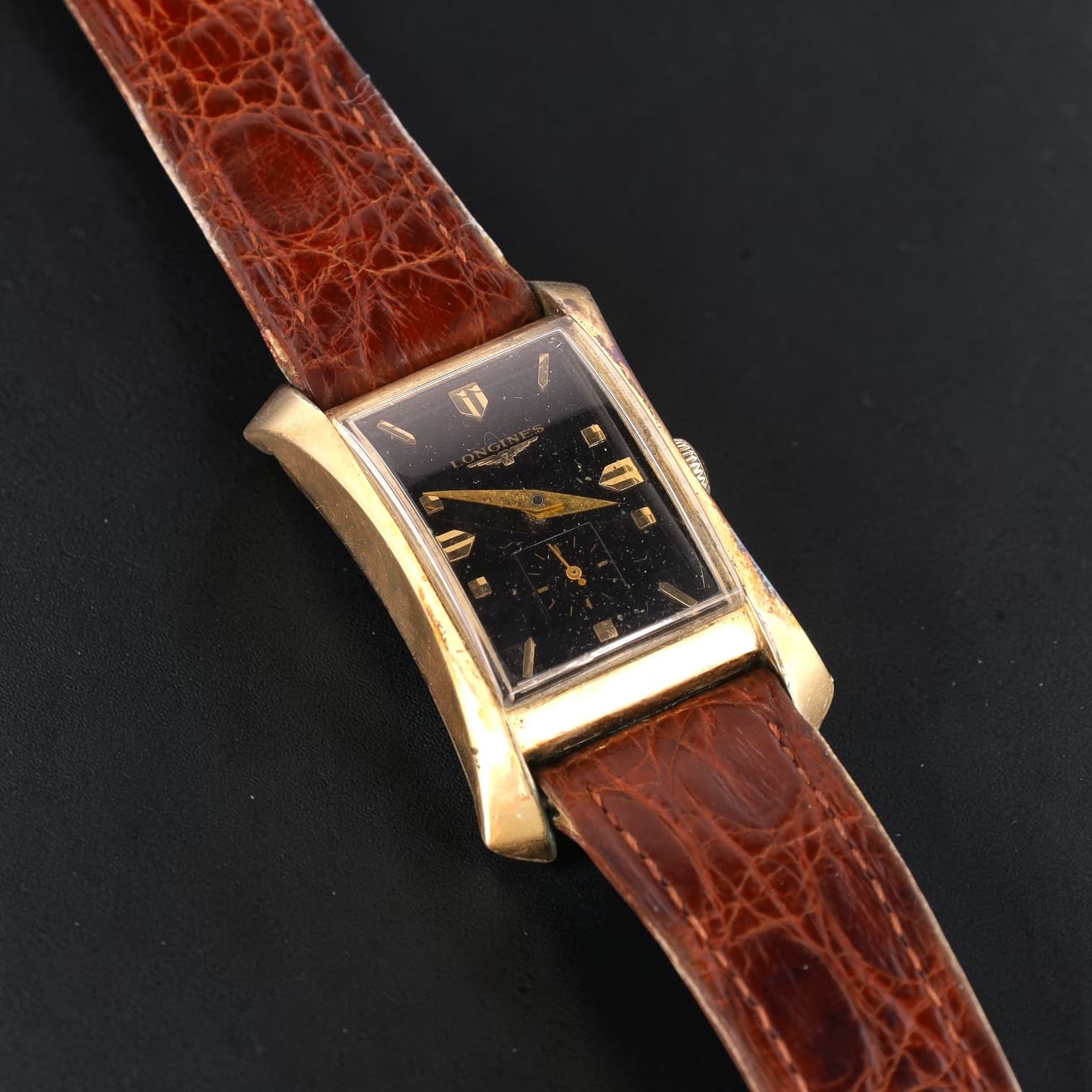 Montre bracelet de forme en or Gold Filled 10k