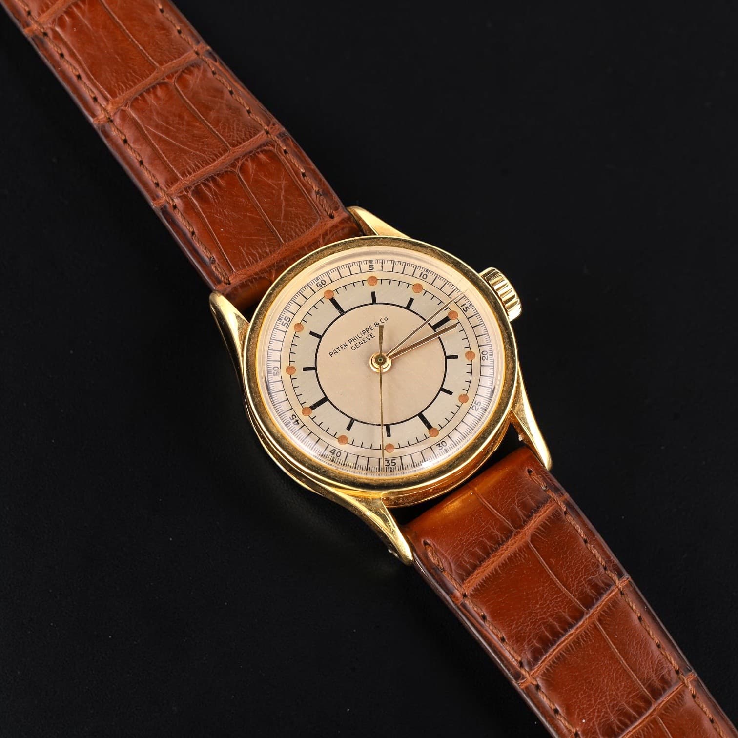 Montre bracelet en or, modèle Calatrava
