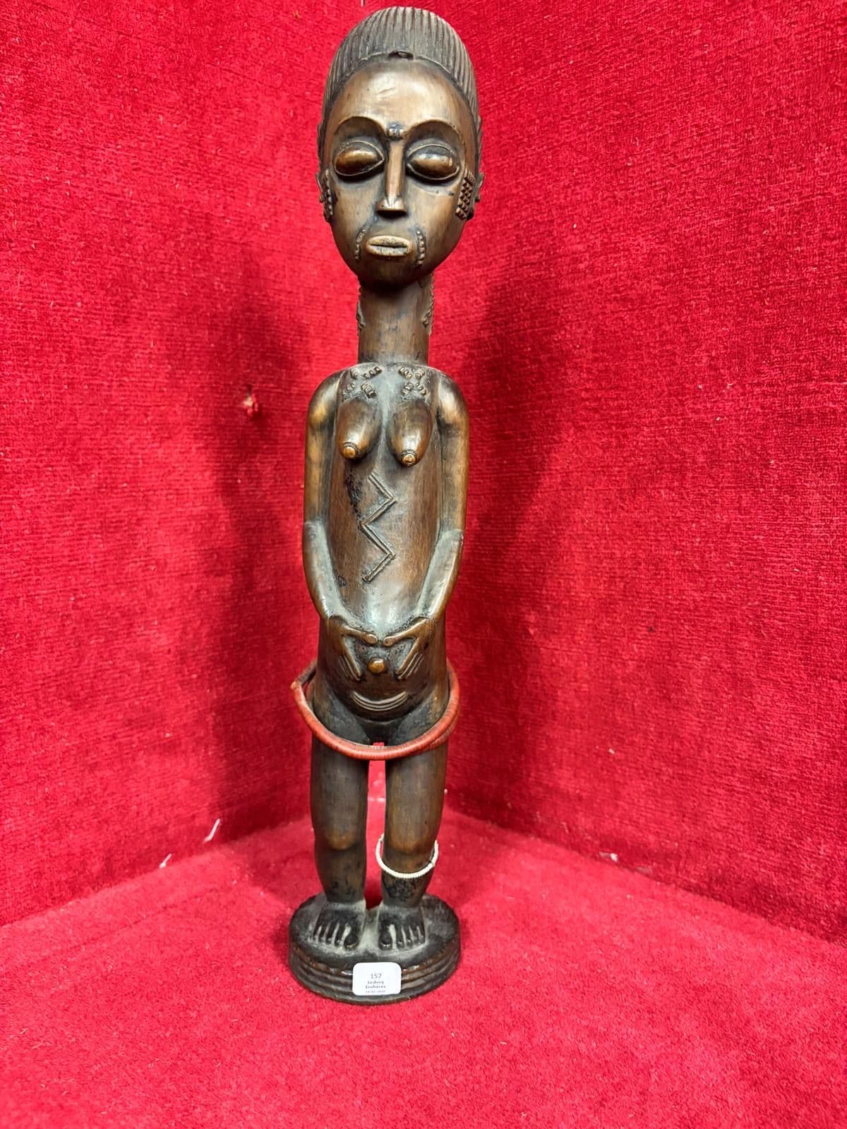 Statuette féminine Baoulé