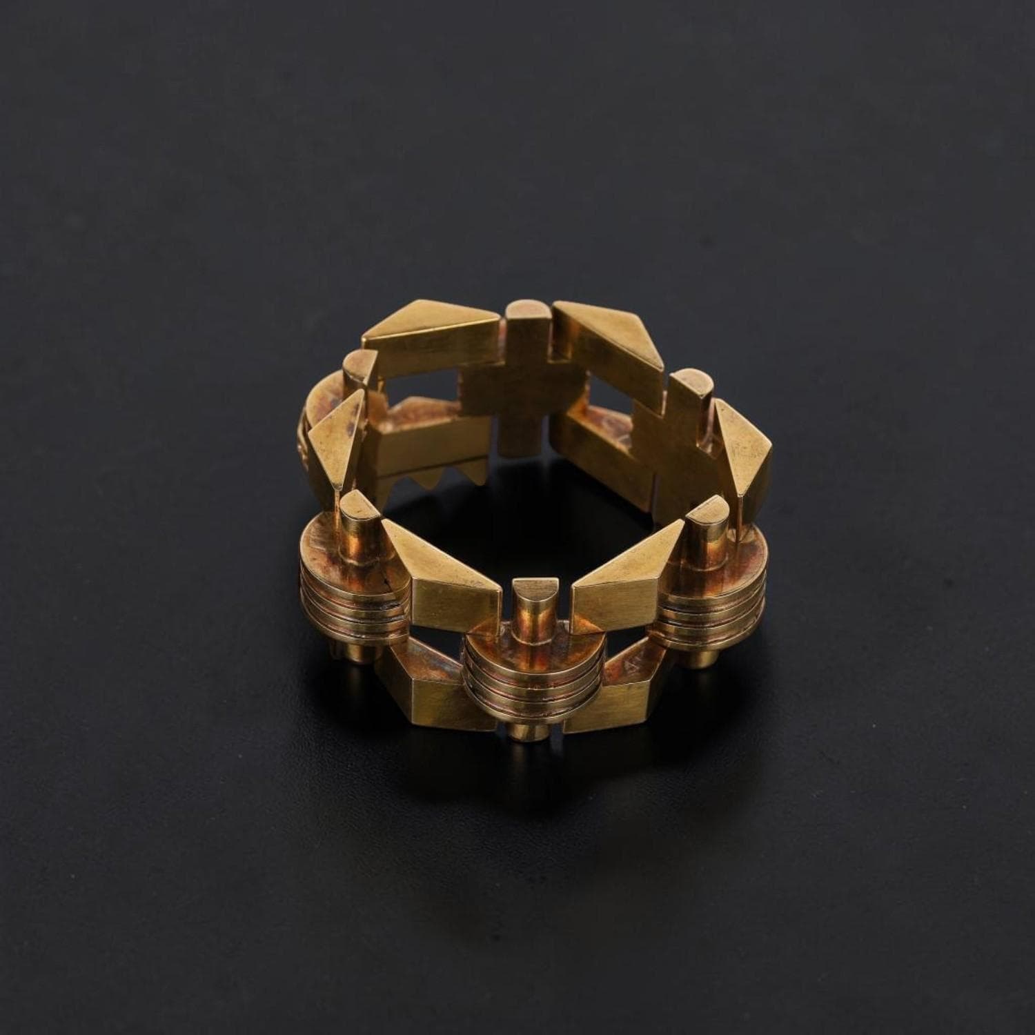 Bracelet tank en or 18k (750e)
