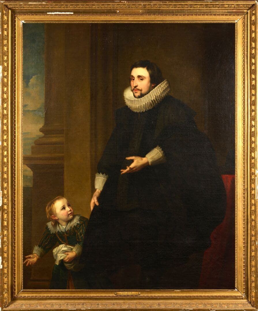École française vers 1800, d'après Antoine van Dyck (Anvers 1599-1641 Londres)