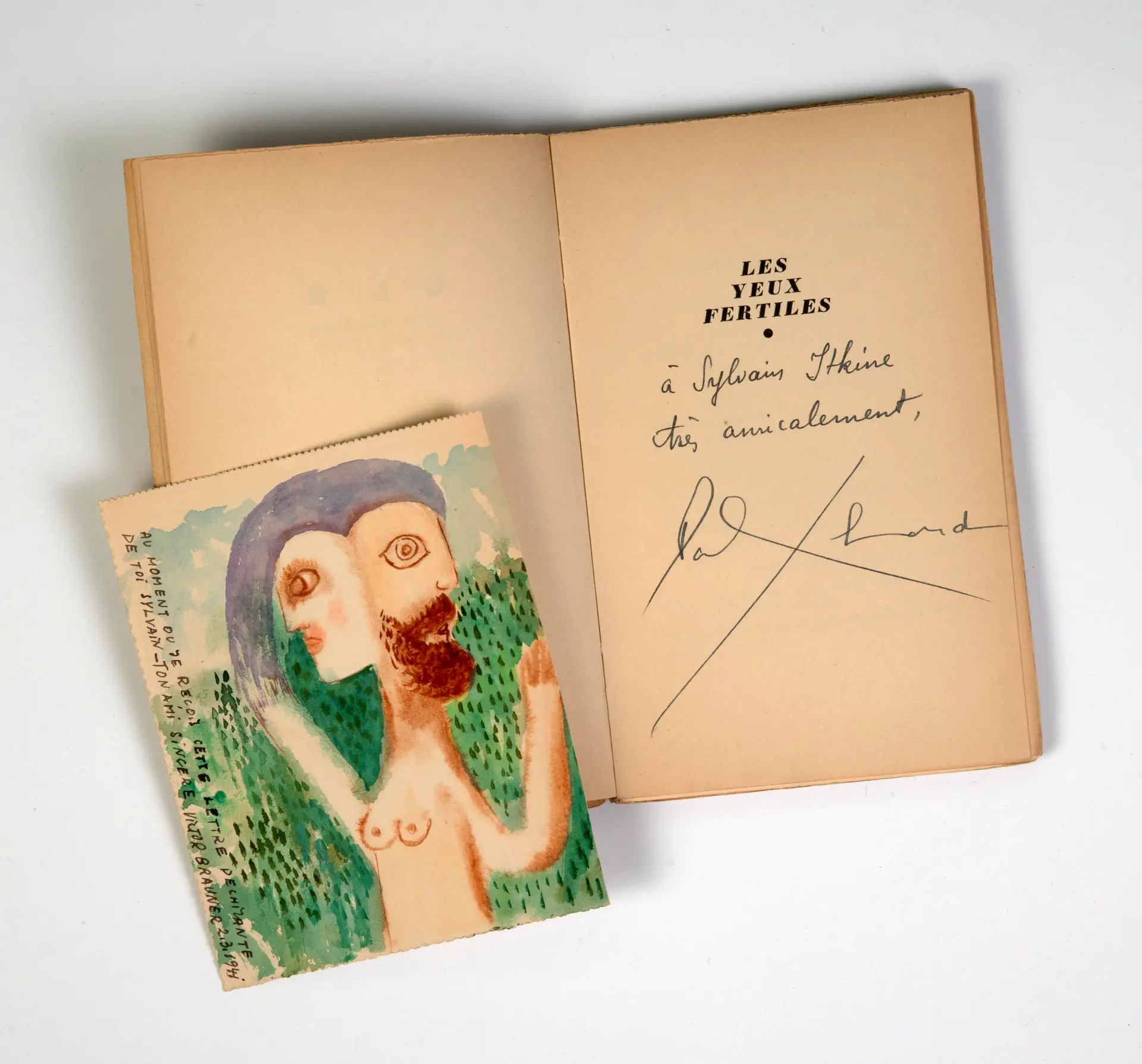 dessin de brauner et livre