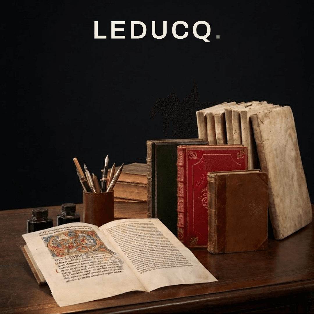 Enluminures, Livres et autographes
